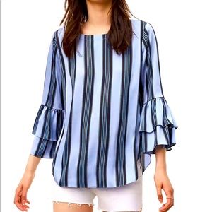 LOFT Bell Sleeve Top
